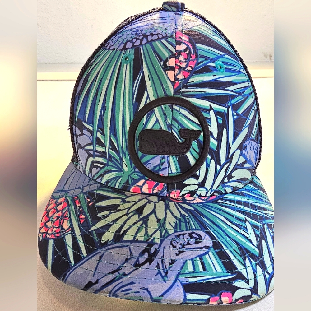 Vineyard Vines Tropical Print Cap Hat